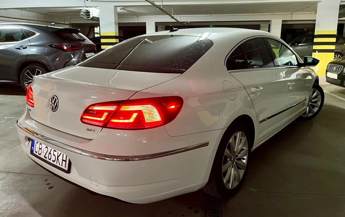 Volkswagen CC cena 45500 przebieg: 190000, rok produkcji 2012 z Bydgoszcz małe 121